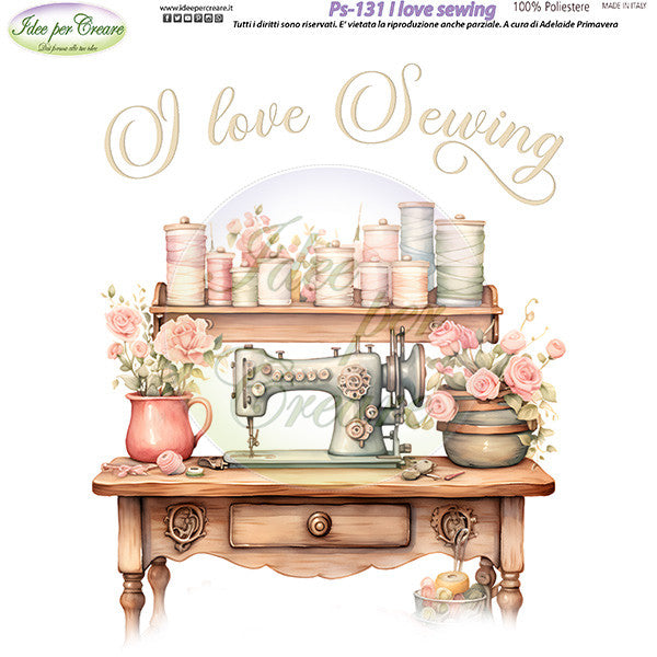 Pannello Mini Love Sewing Idee Per Creare