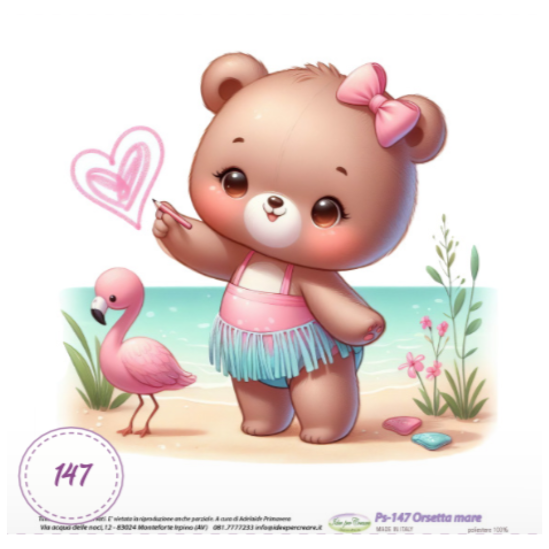 Pannello Mini Orsetta Mare Idee Per Creare In Pannolenci