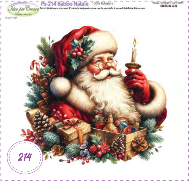 Mini Christmas Cookies Panel PS-018