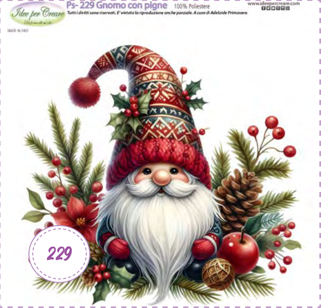 Mini Christmas Cookies Panel PS-018