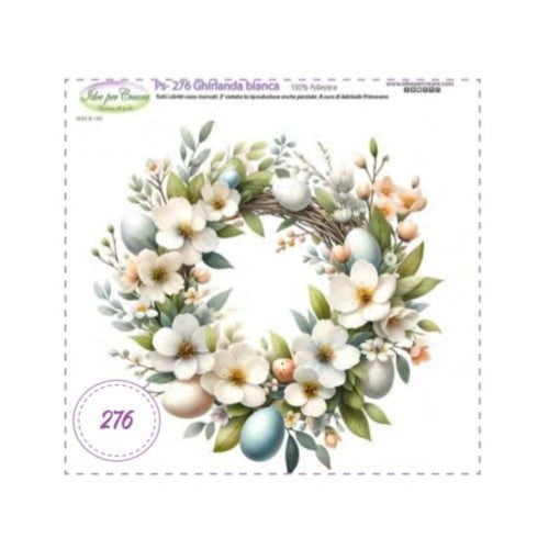 Pannello Mini Ghirlanda Bianca Idee Per Creare