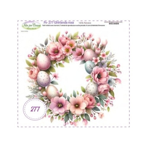 Pannello Mini Ghirlanda Rosa Idee Per Creare