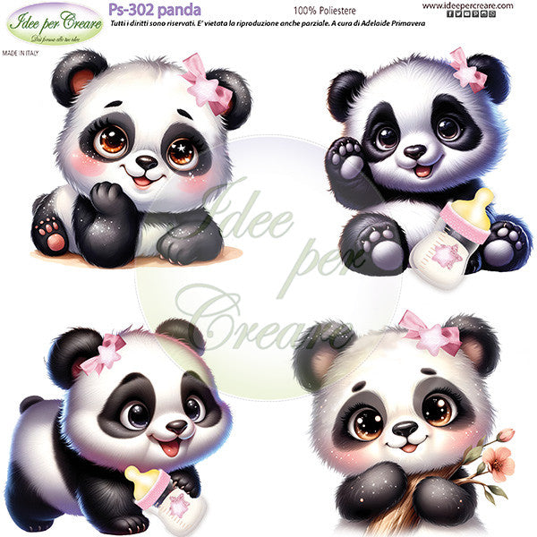 Pannello Mini Panda Idee Per Creare