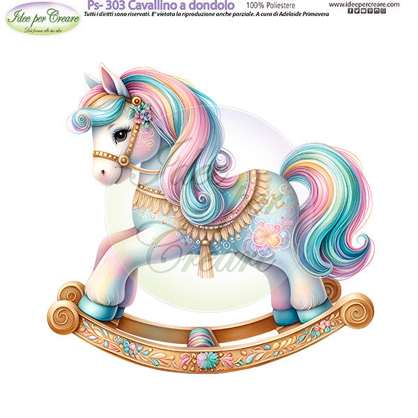 Pannello Mini Cavallo a Dondolo Idee Per Creare
