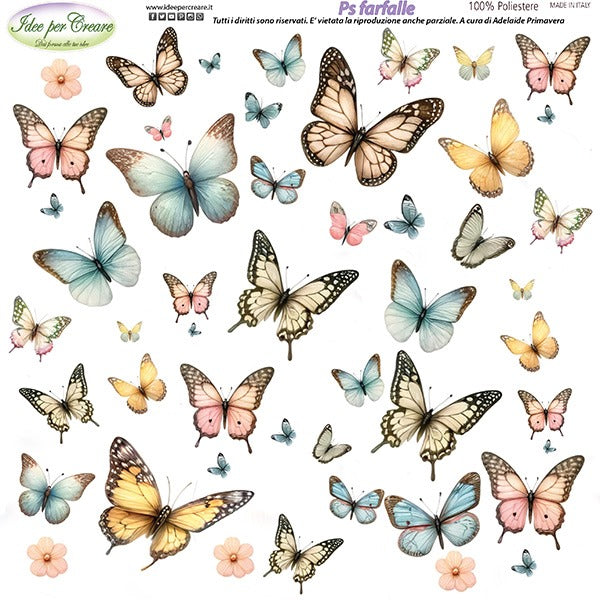 Pannello Mini Farfalle Idee Per Creare