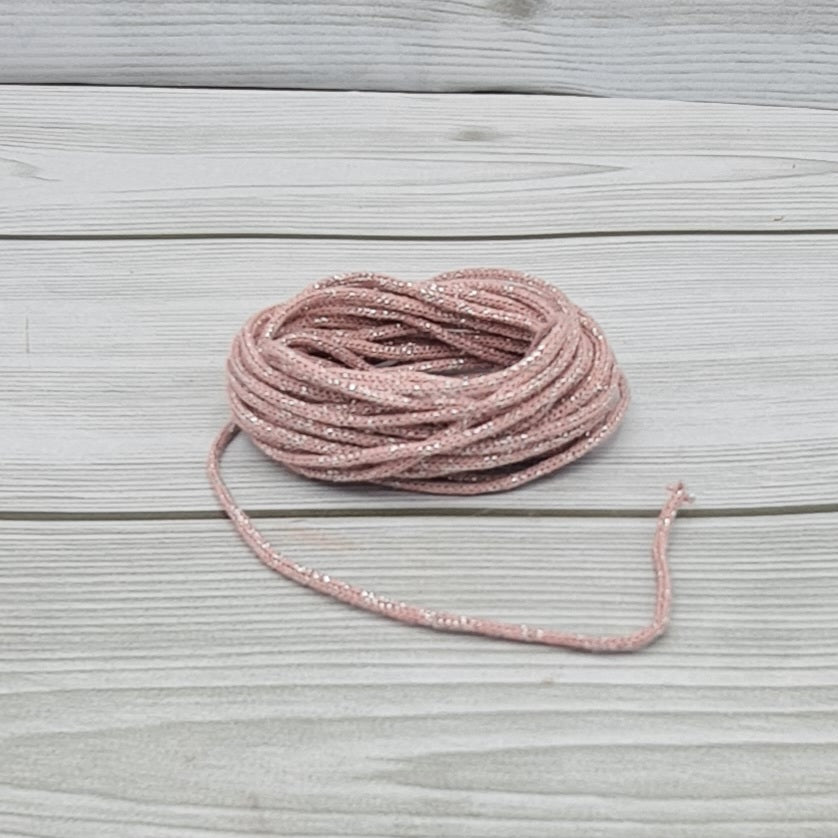 Large Silver Cord Ribbon 5mm 5221-2505