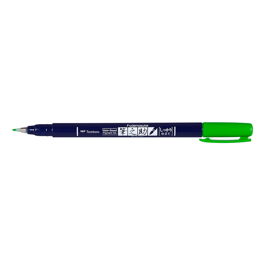 Marker Fudenosuke Tombow Verde