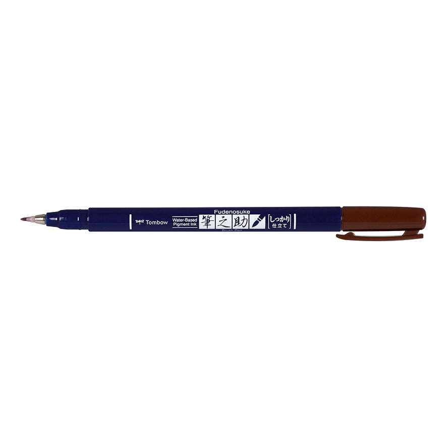 Marker Fudenosuke Tombow Marrone