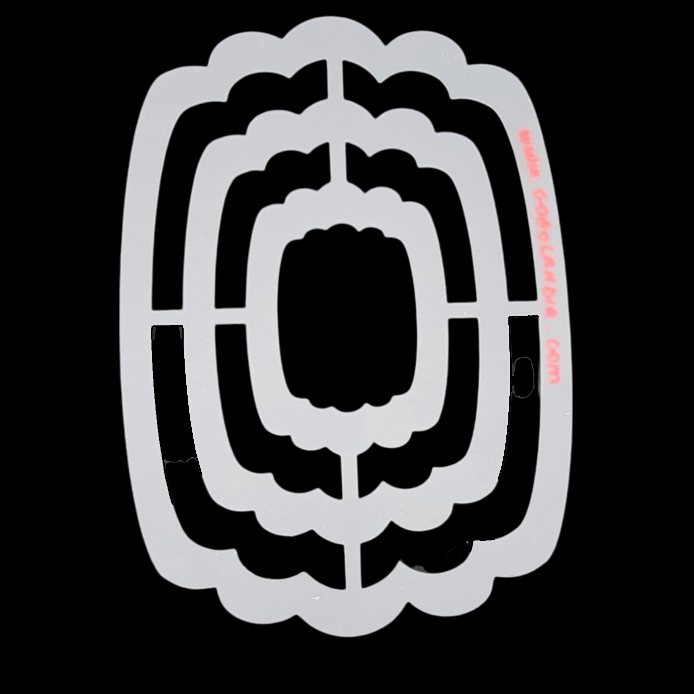 Stencil in Polipropilene per Tag