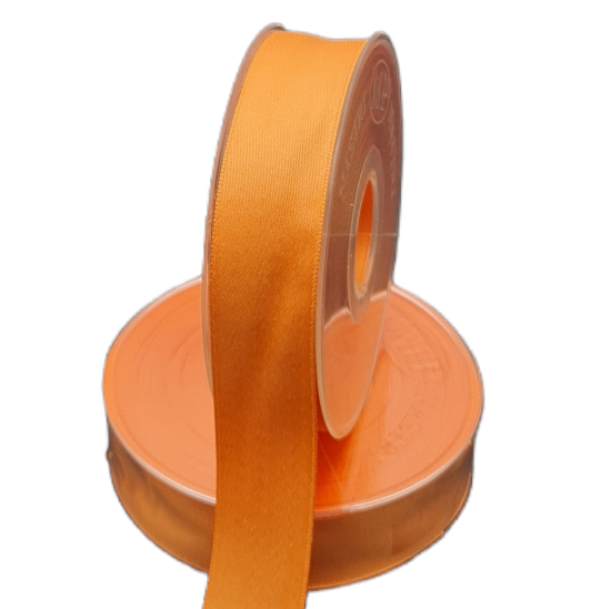 Nastro Double Satin Salmon 25mm Gogolandia