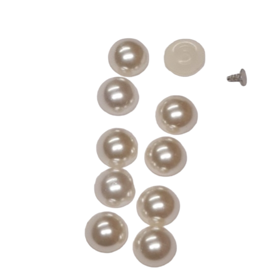 Occhietti Semisfere con Chiodino 10 pz Renkalik