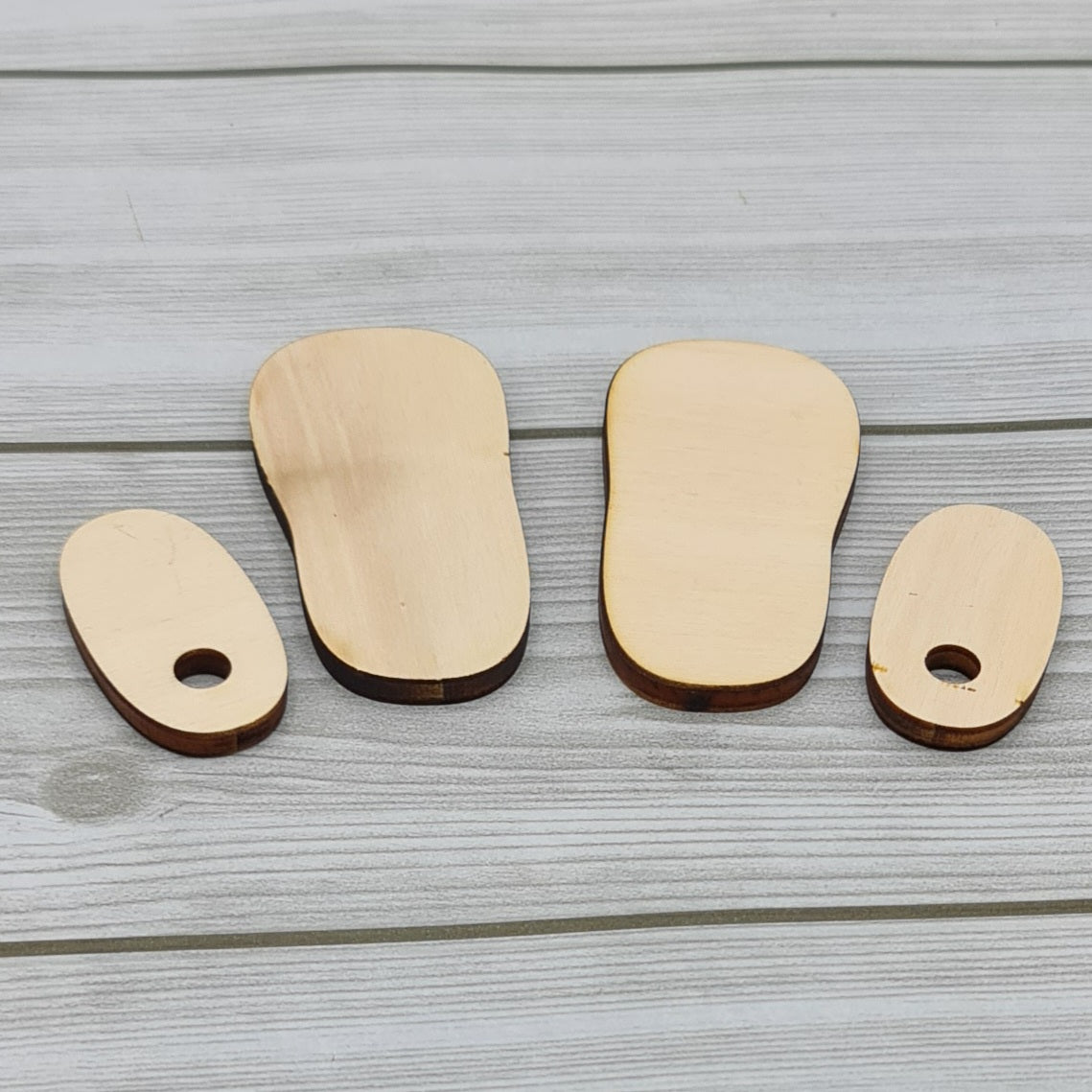 Basi in Legno per Piedi Bambole cm 9 Gogolandia