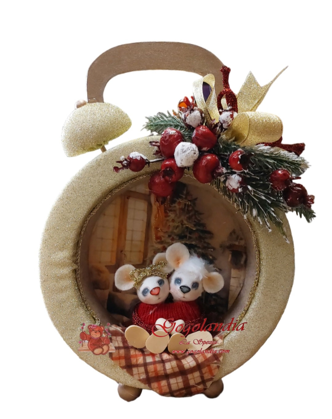 Kit Sveglia!!! Bianca e Bernie La Vigilia di Natale