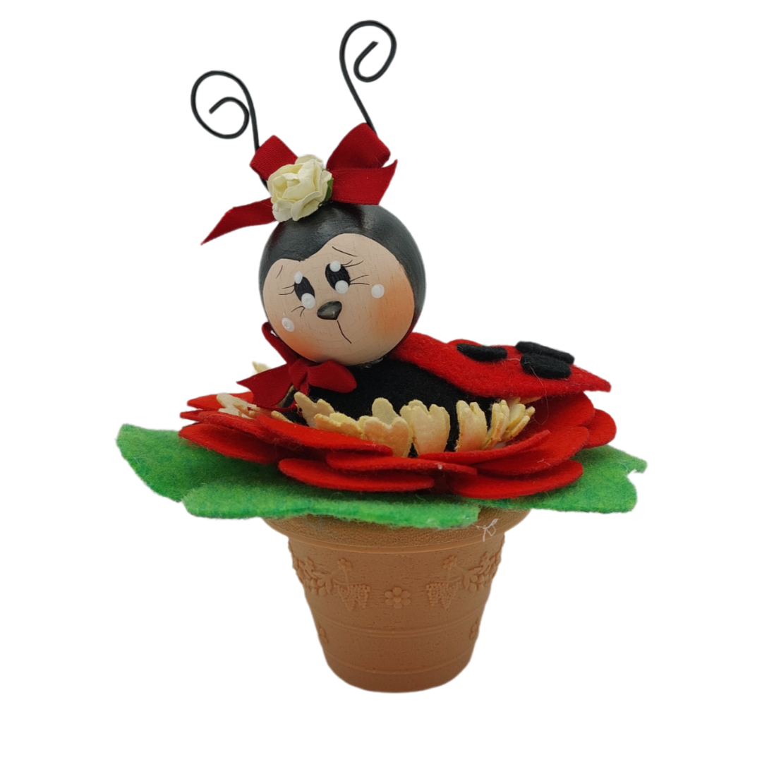 Kit Vasetto Fiorito Coccinella