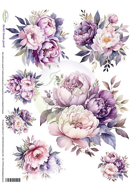 Carta Riso A3 Idee Per Creare Peonie Grandi
