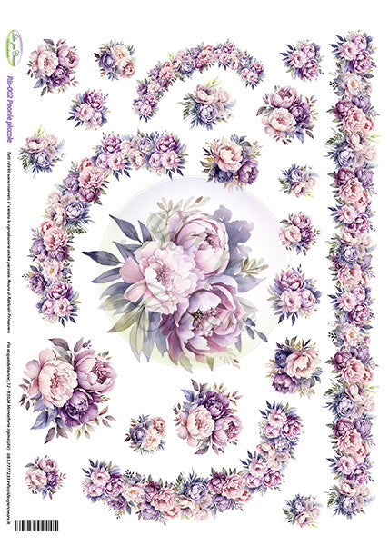 Carta Riso A3 Idee Per Creare Peonie Piccole