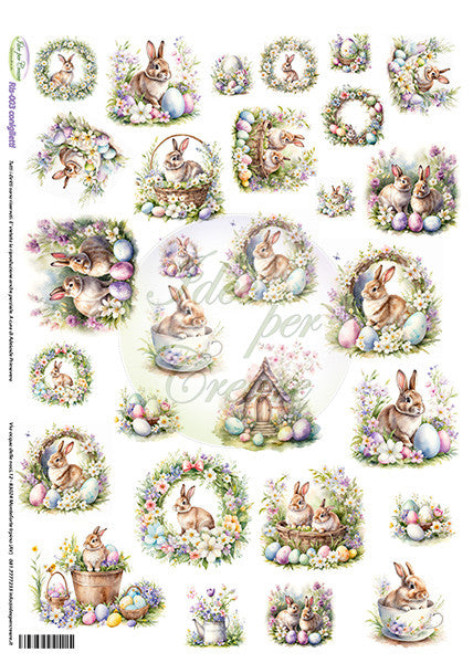 Carta Riso A3 Idee Per Creare Coniglietti