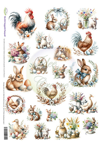 Carta Riso A3 Idee Per Creare Soggetti Pasquali