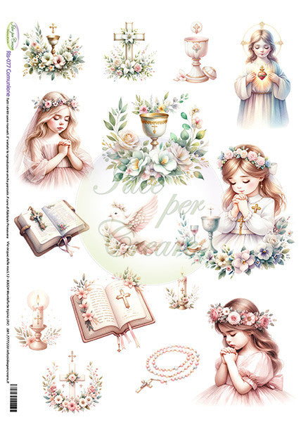 Carta Riso A3 Idee Per Creare Comunione Lei