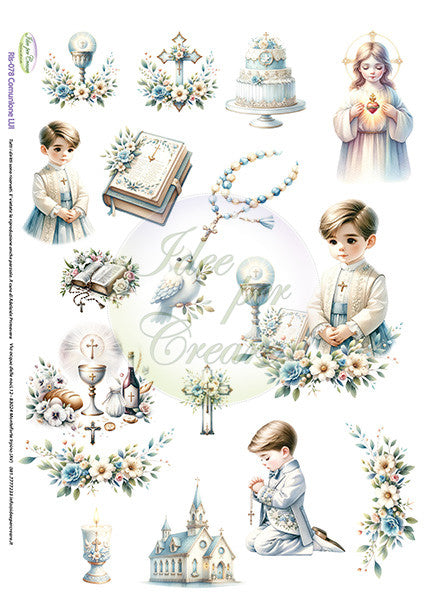 Carta Riso A3 Idee Per Creare Comunione Lui