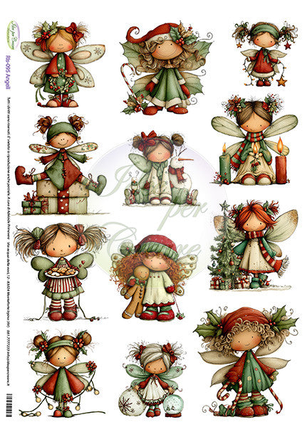 Carta Riso A3 Idee Per Creare Angeli