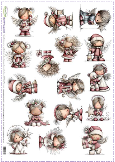 Carta Riso A3 Idee Per Creare Angioletti