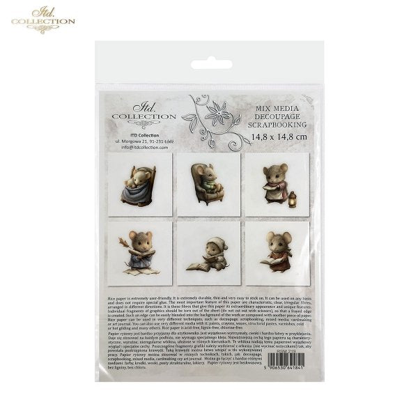 Carta Riso 15x15 Gogolandia cod. RSM219