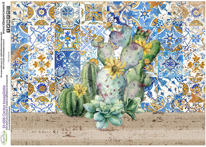Tovaglietta Cactus Idee Per Creare