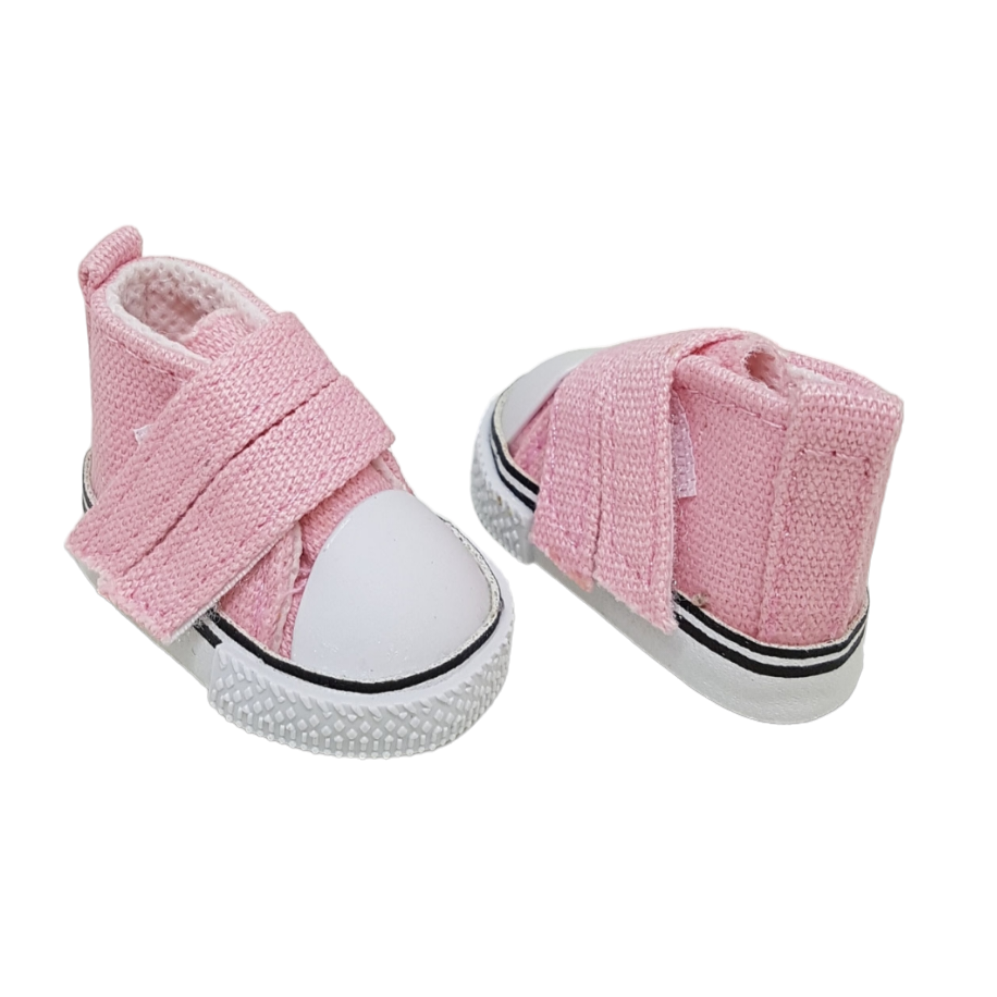 Sneakers with Pink Scretch 5 cm