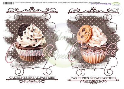 Carta Riso A3 Idee Per Creare Cupcake Cioccolato