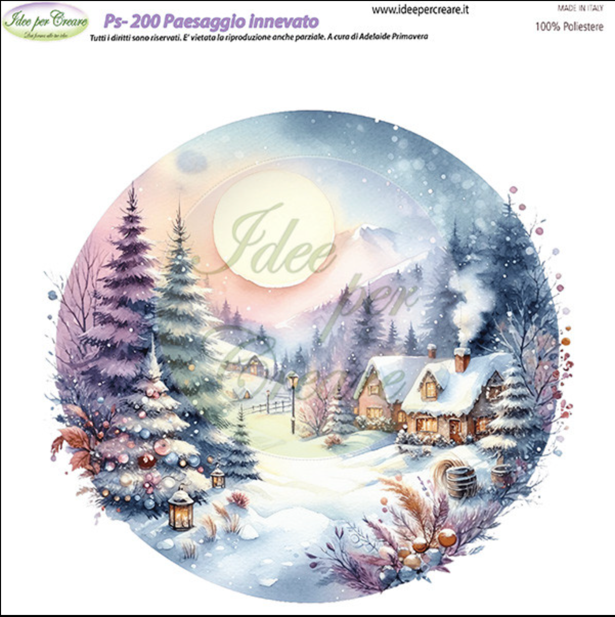 Santa and Mrs Clous panel PS-071