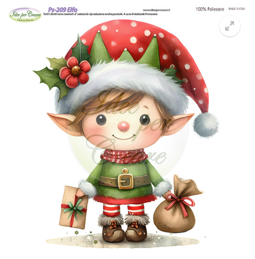 Santa and Mrs Clous panel PS-071