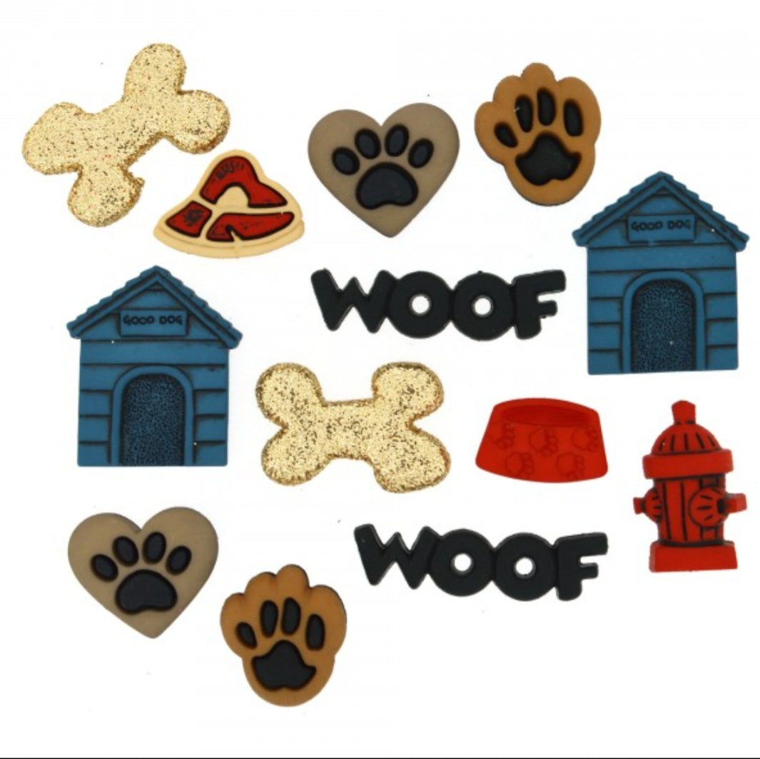 Dog Stuff buttons