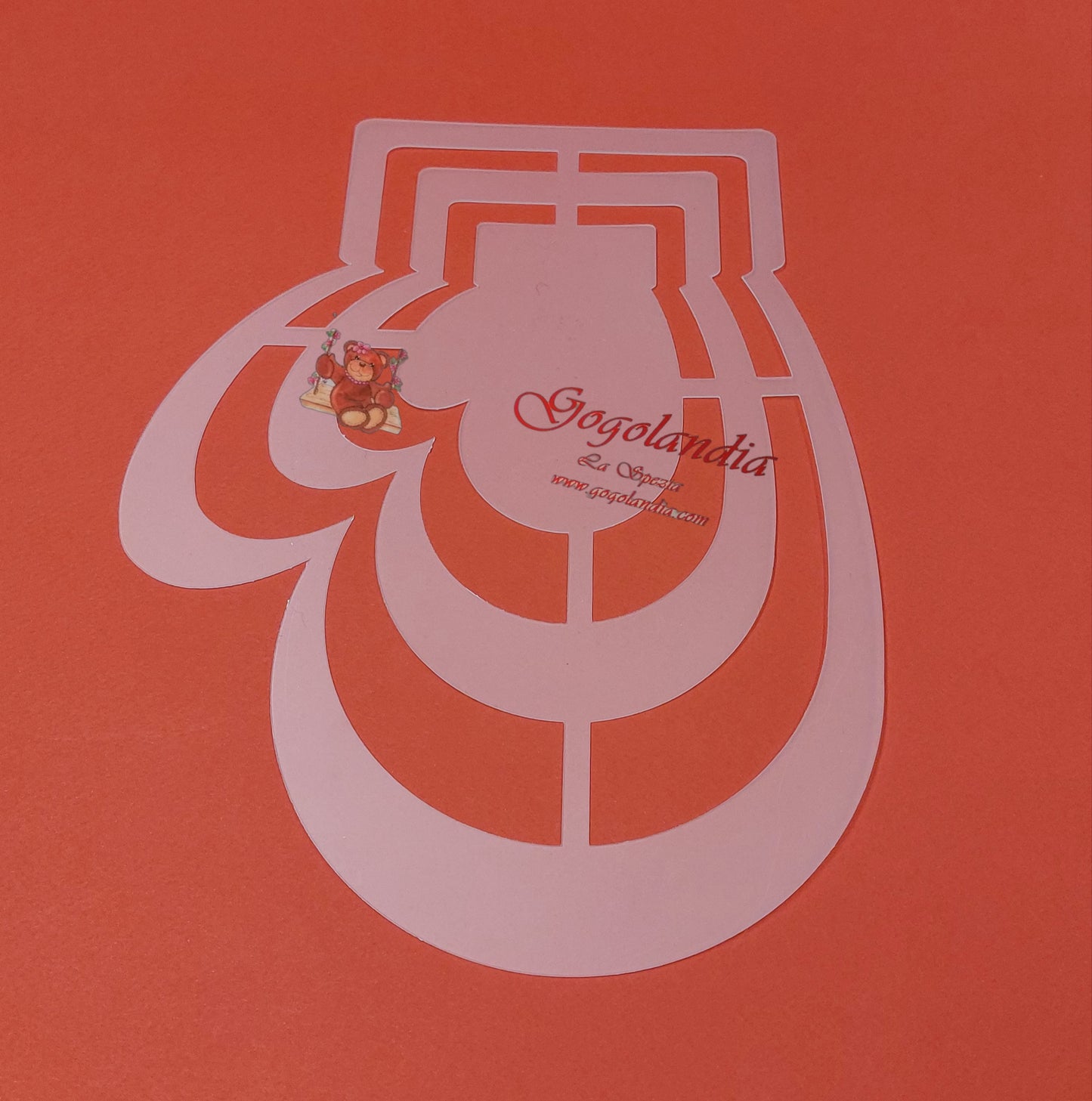 Pochoir en polypropylène pour gant