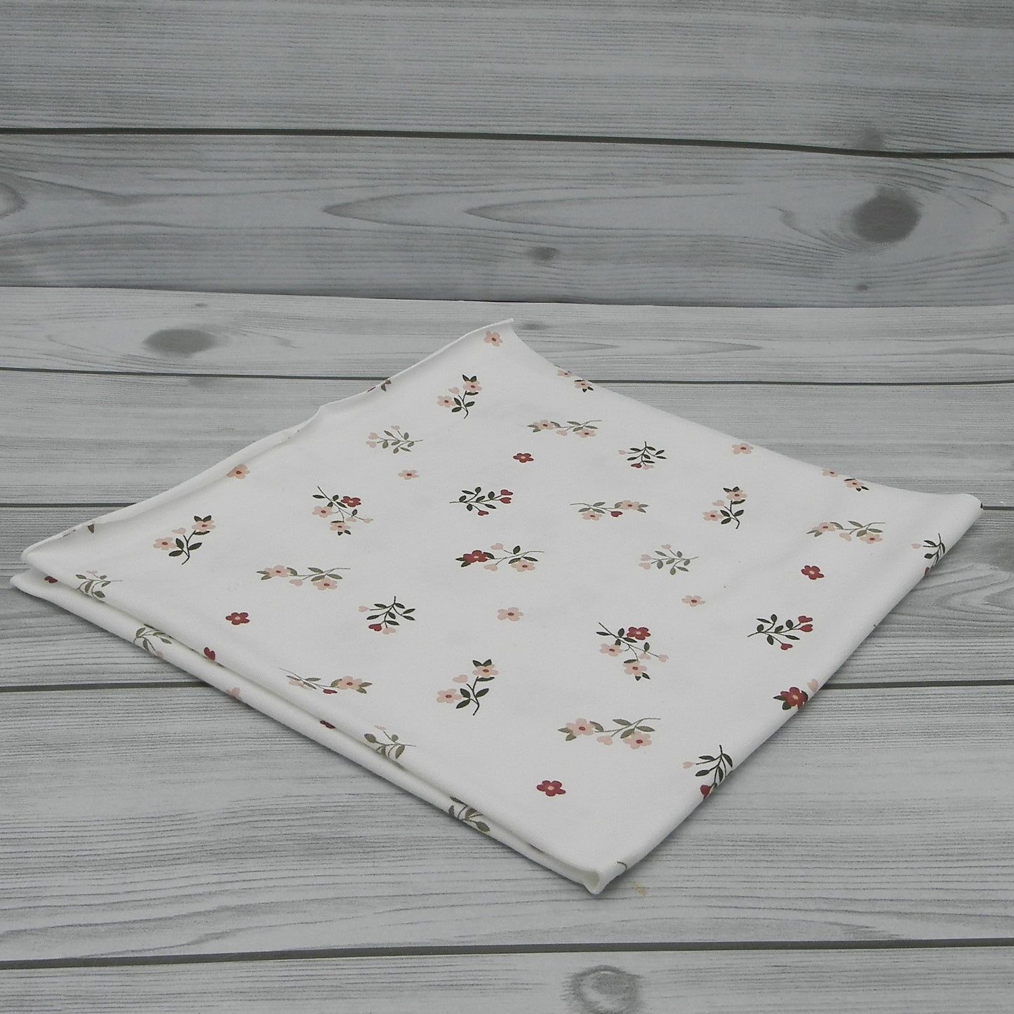 Dove Gray Striped Jersey Fabric