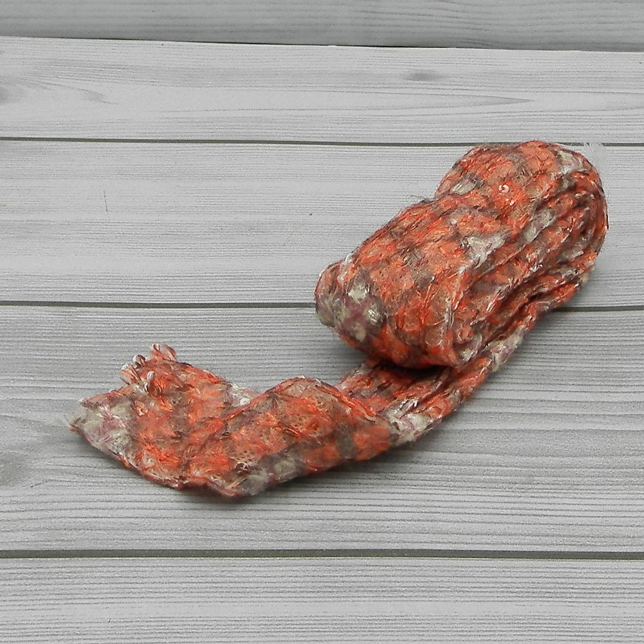 Tubolare Paillettes Scozzese Rosso 3,5cm Le Meraviglie di Teo