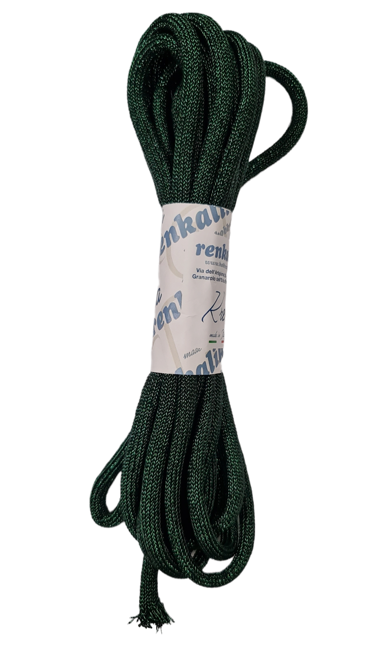 Mini Tubulaire Rembourré Métallisé Vert