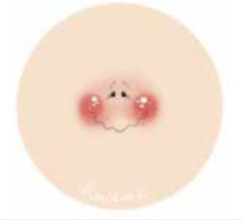 Viso Piccolo stampato su tessuto Minipop