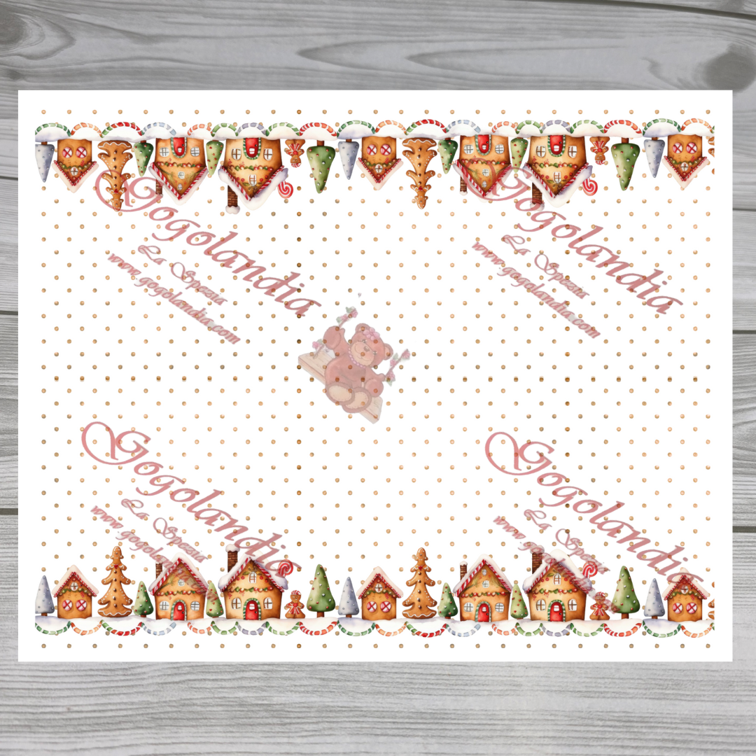 Pannolenci Casette Pan di Zenzero Gogolandia