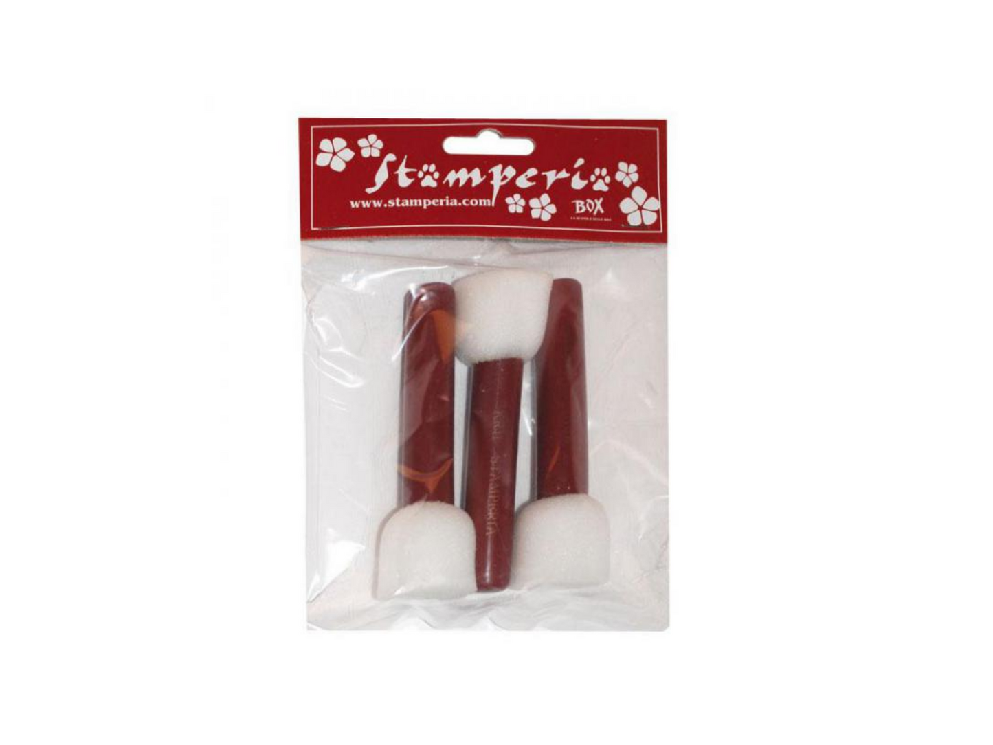 Pennelli Spugna Medi 3pz Stamperia