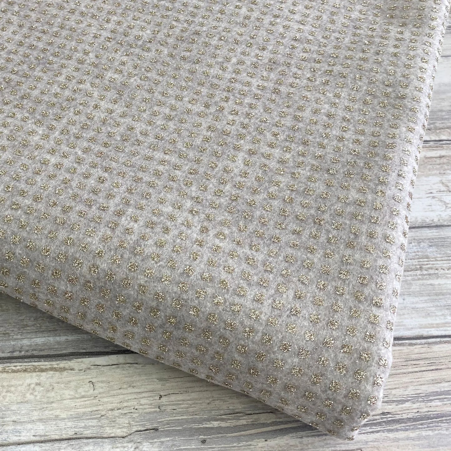 Pannolenci Morbidoso Glitteroso Quadratino Lana Gogolandia