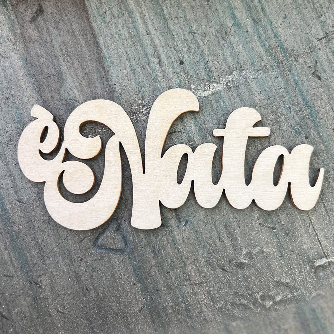 Amour écrit en bois 7 cm Code 14003614