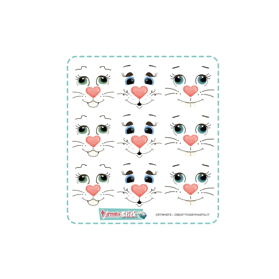 Termostick Coniglio Piccolo Mod. 073 Creattiva By Marta