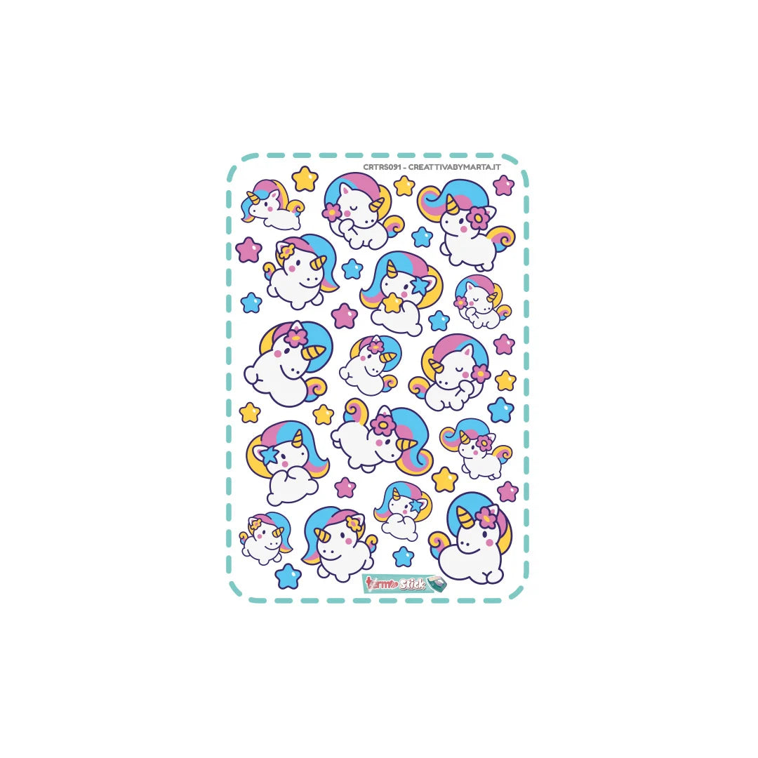 Termostick Unicorno Mod. 091 Creattiva By Marta