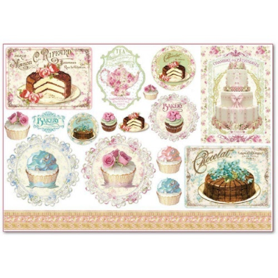 Stamperia Rice Paper cod. DFS291