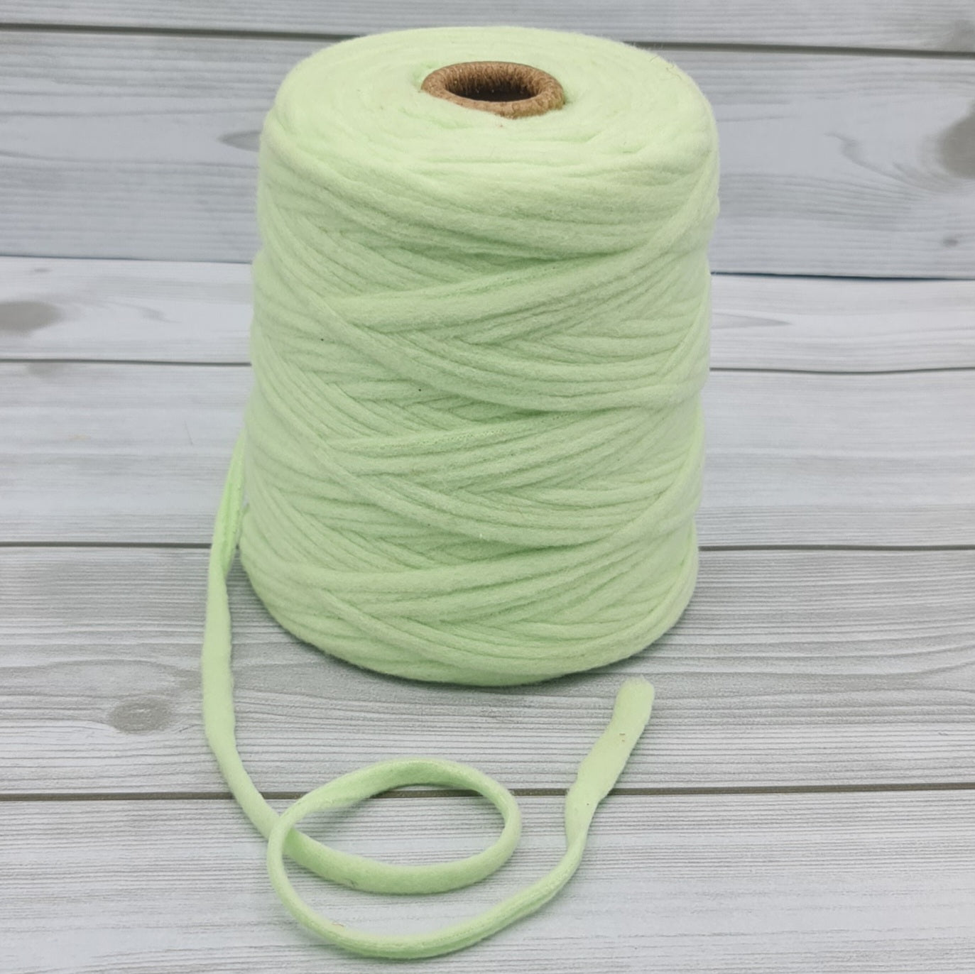 Fettuccia in Pile Morbido 10mt Menta Creattiva by Marta