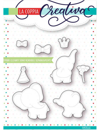 Fustella Elefanti La Coppia Creativa
