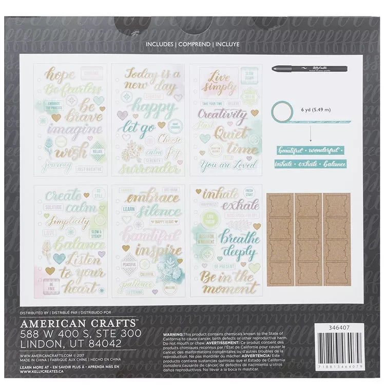 Kelly Creates kit Accessoires pour journal