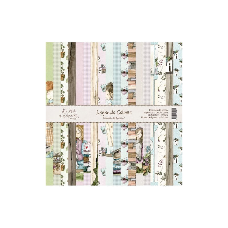 Blocco Leyendo Colores Papelarte