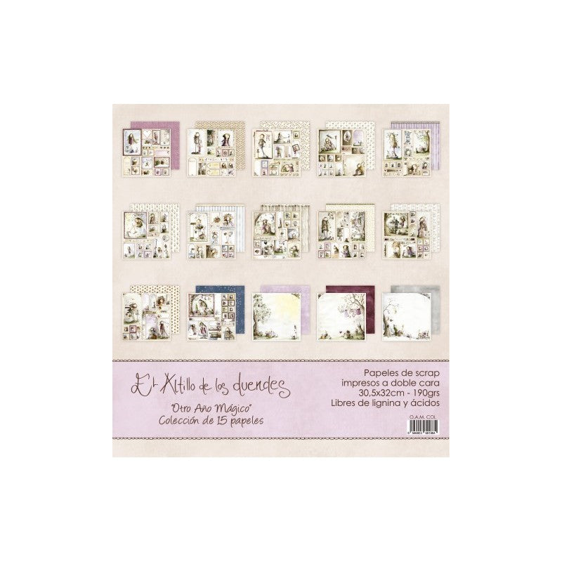 Blocco Otro Ano Magico Papelarte